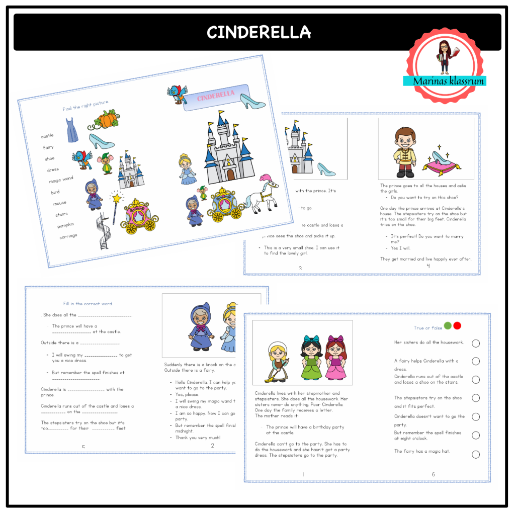 Cinderella – story book