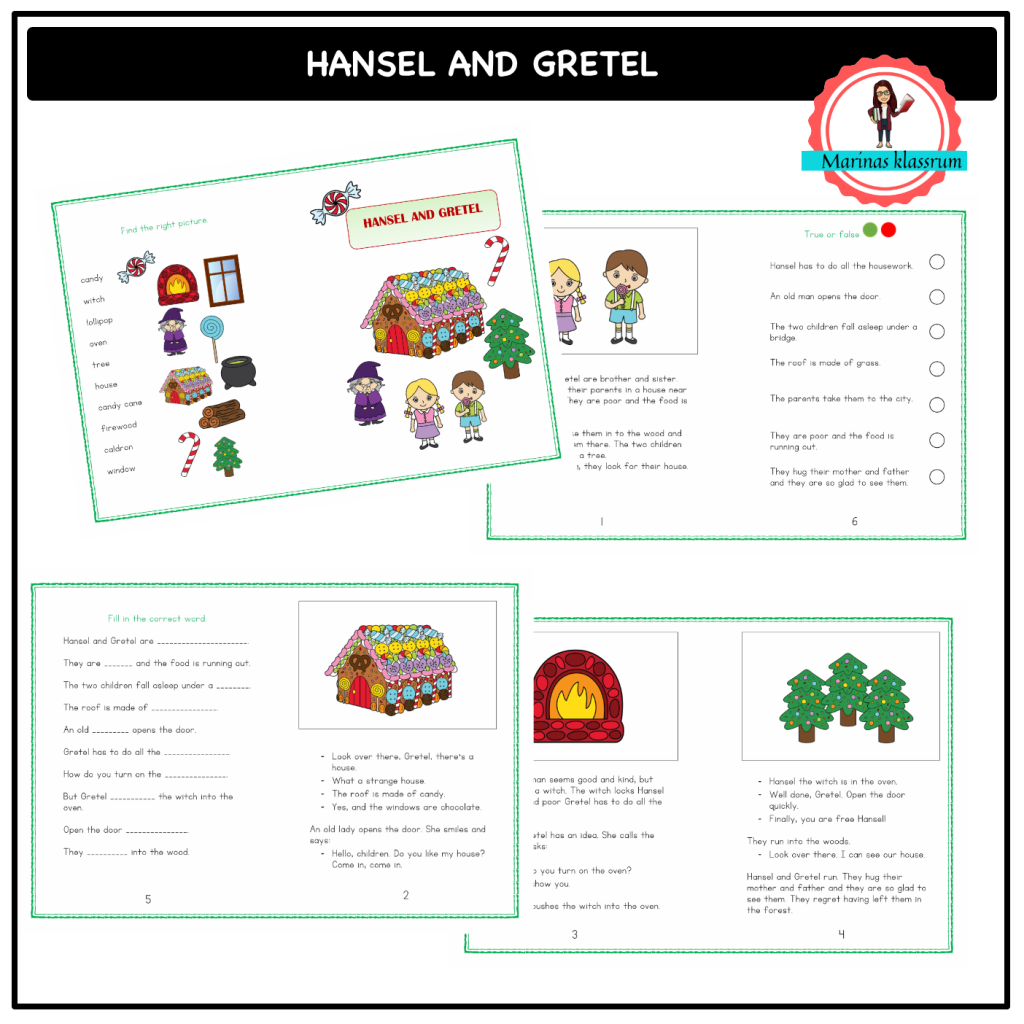 Hansel and Gretel – story book