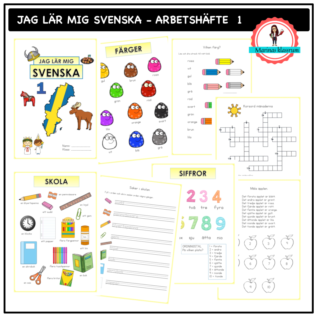 Jag lär mig svenska 1