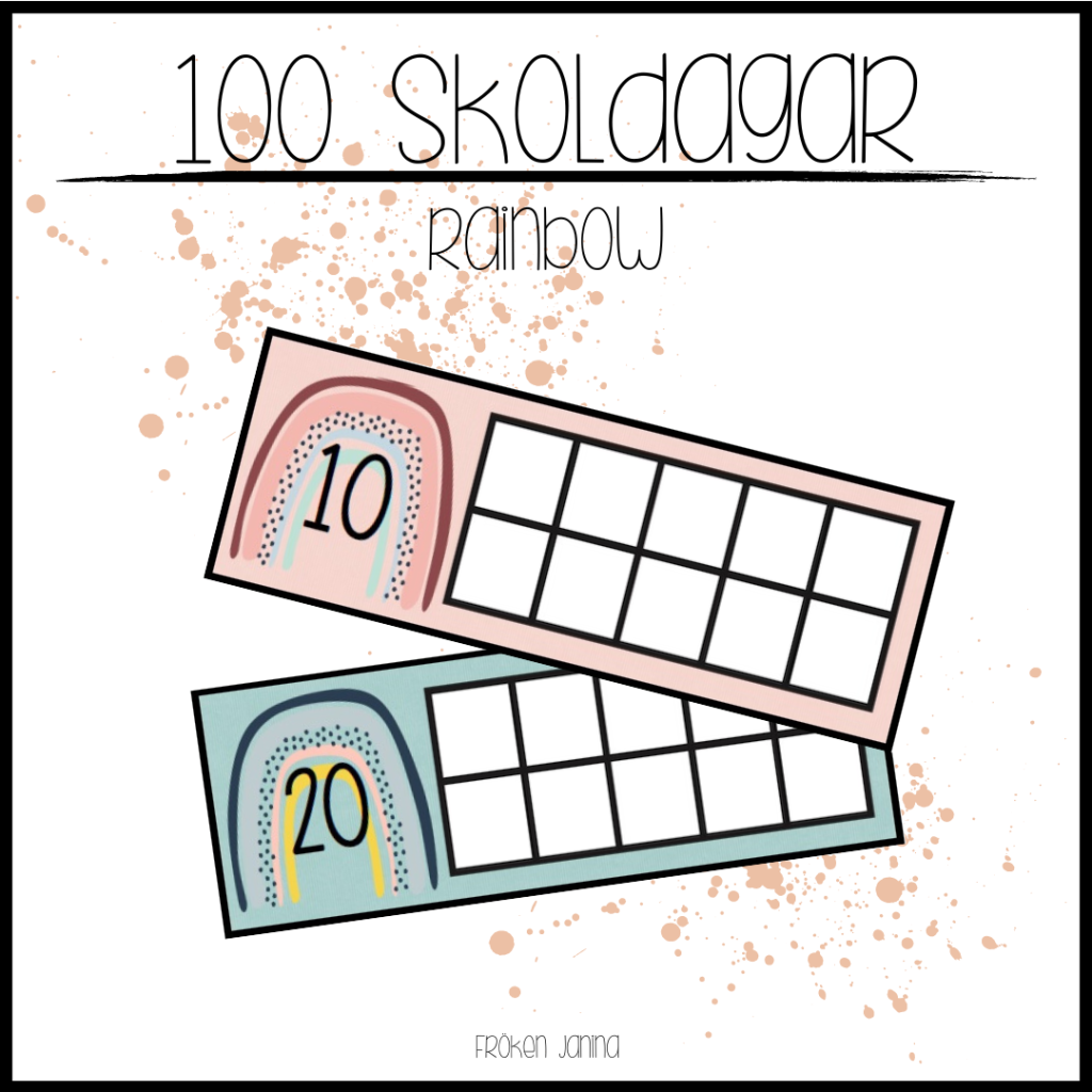 100 skoldagar (rainbow)