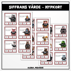 Siffrans värde - nypkort