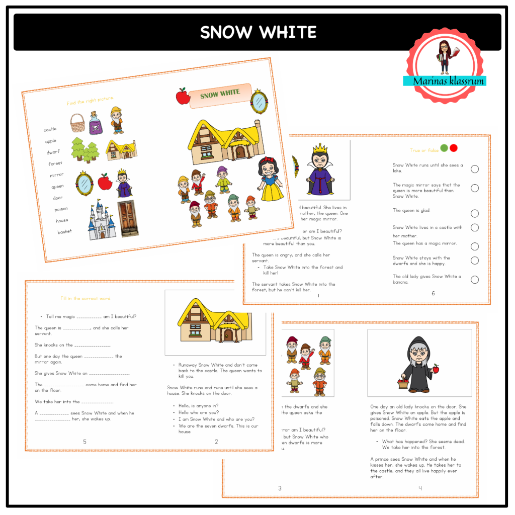 Snow White – story book