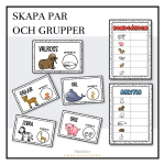 Par och grupper – tema djur - bild 2
