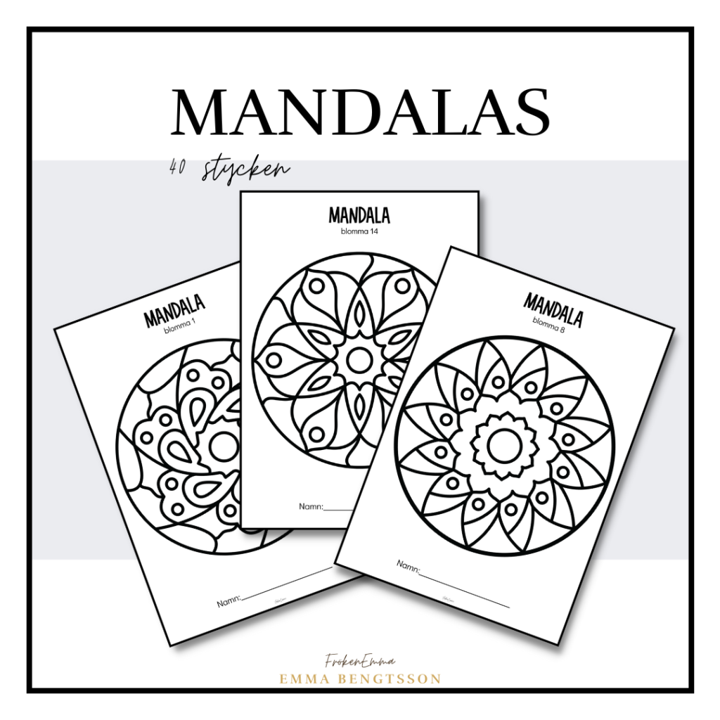Mandalas – olika teman