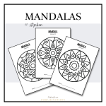 Mandalas – olika teman - bild 1