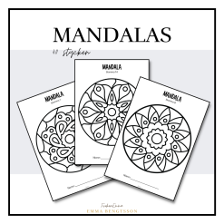 Mandalas - olika teman