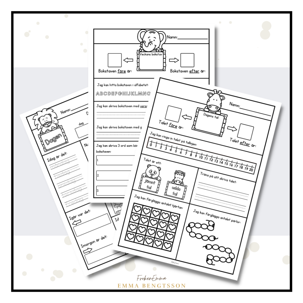 Tre olika startuppgifter