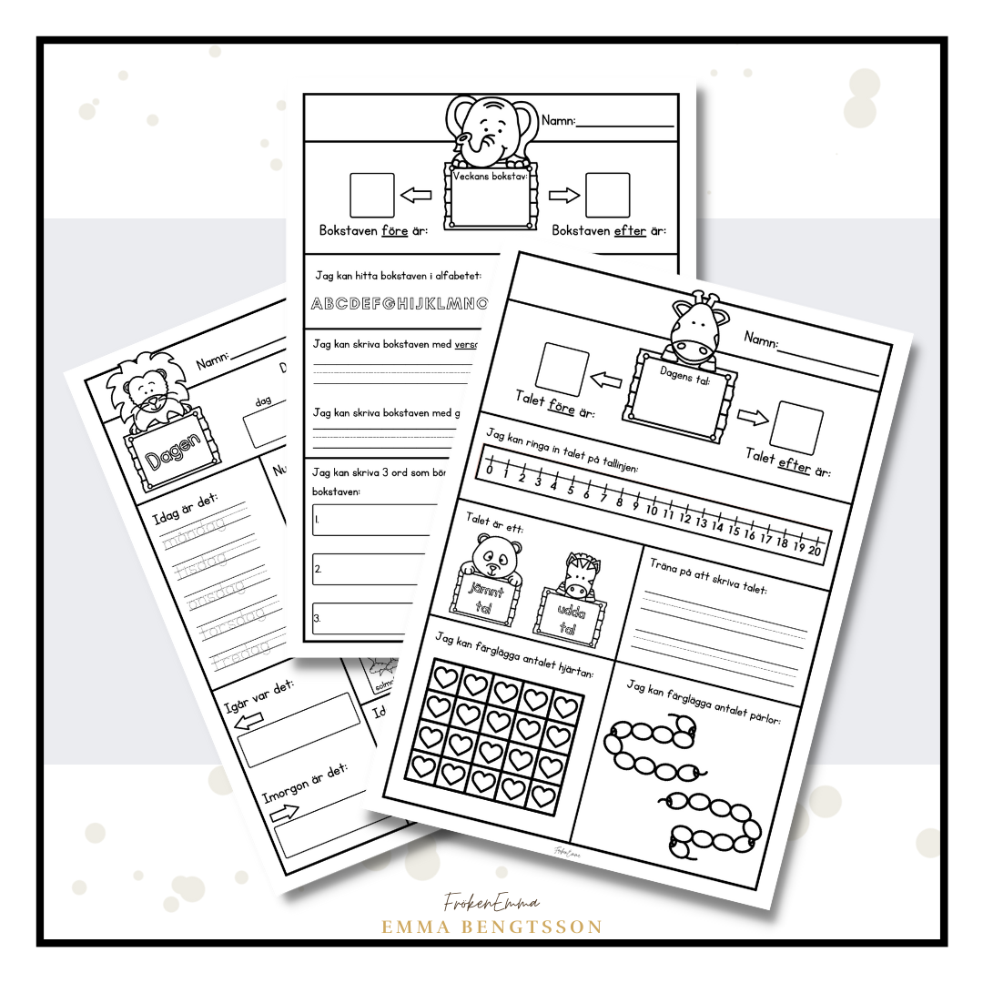 Tre olika startuppgifter