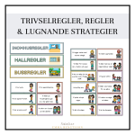 Trivselregler, regler och lugnande strategier - bild 1