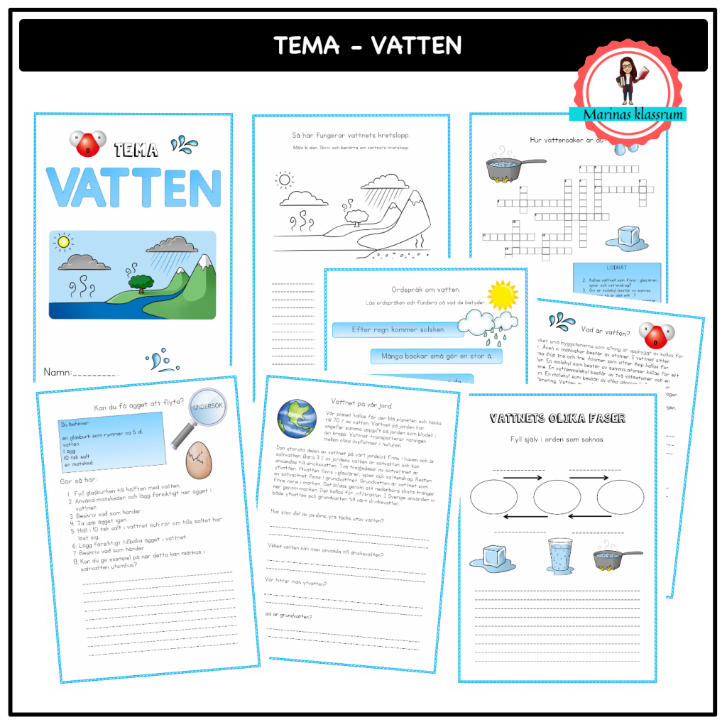 Tema vatten
