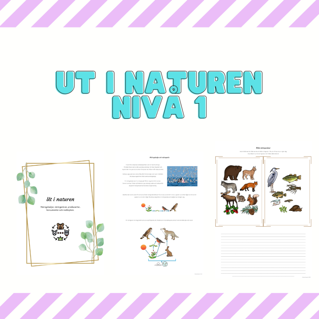 Ut i naturen – nivå 1