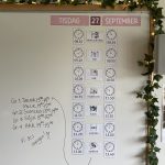 Datum till tavlan (Rosa och lila toner) - bild 3