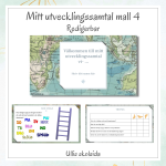 Mitt utvecklingssamtal mall 4 – redigerbar - bild 1