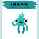 Svenska-häfte 2 (bokstäverna RLEN) – träna på bokstäver, läsa, skriva - bild 2