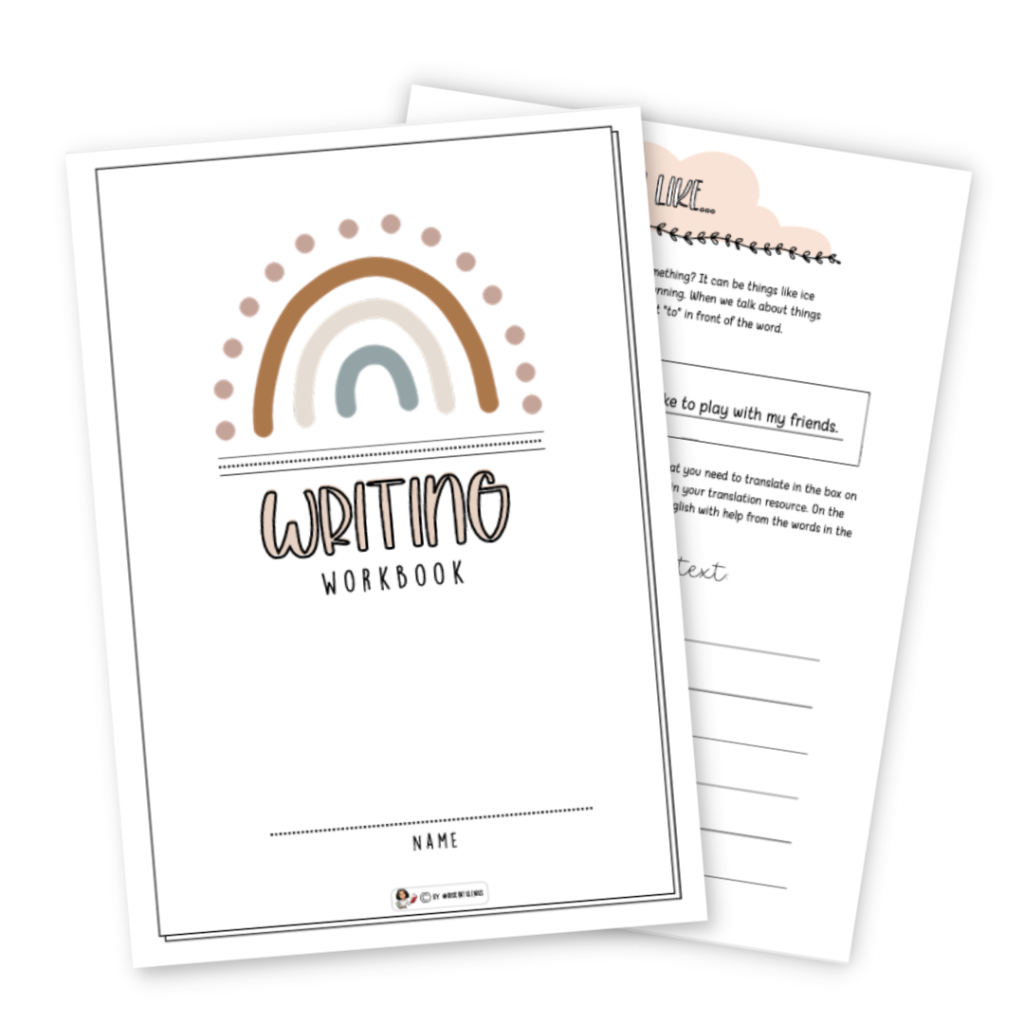 Workbook Easy English Writing