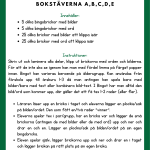 Lässpel- Bingo & Lotto med bokstäverna ABCDE - bild 2