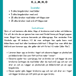 Lässpel- Bingo & Lotto med bokstäverna KLMNO - bild 2