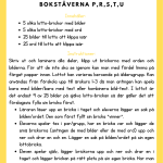 Lässpel- Bingo & Lotto med bokstäverna PRSTU - bild 7
