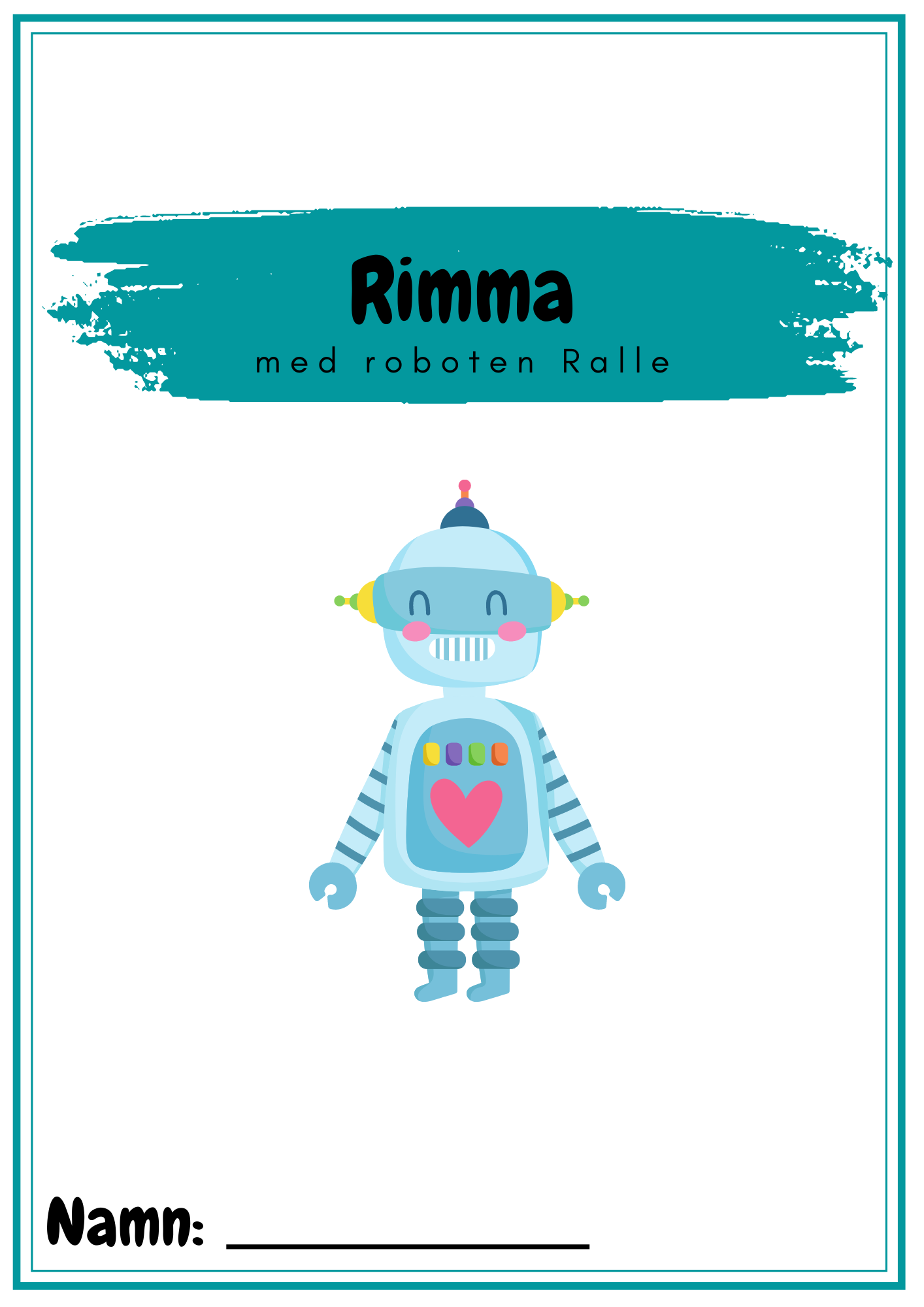 Häfte- träna på rimord