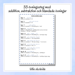 Träna addition och subtraktion 0-100 med tiotalsövergång - bild 2