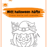 Halloween-häfte (svenska & matte) - bild 2