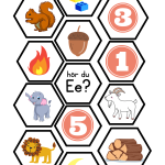 Pussel bokstavsljud- bokstäverna EIYÄÖ - bild 2