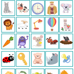 Lässpel- Bingo & Lotto med bokstäverna KLMNO - bild 7