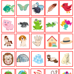 Lässpel- Bingo & Lotto med bokstäverna FGHIJ - bild 5