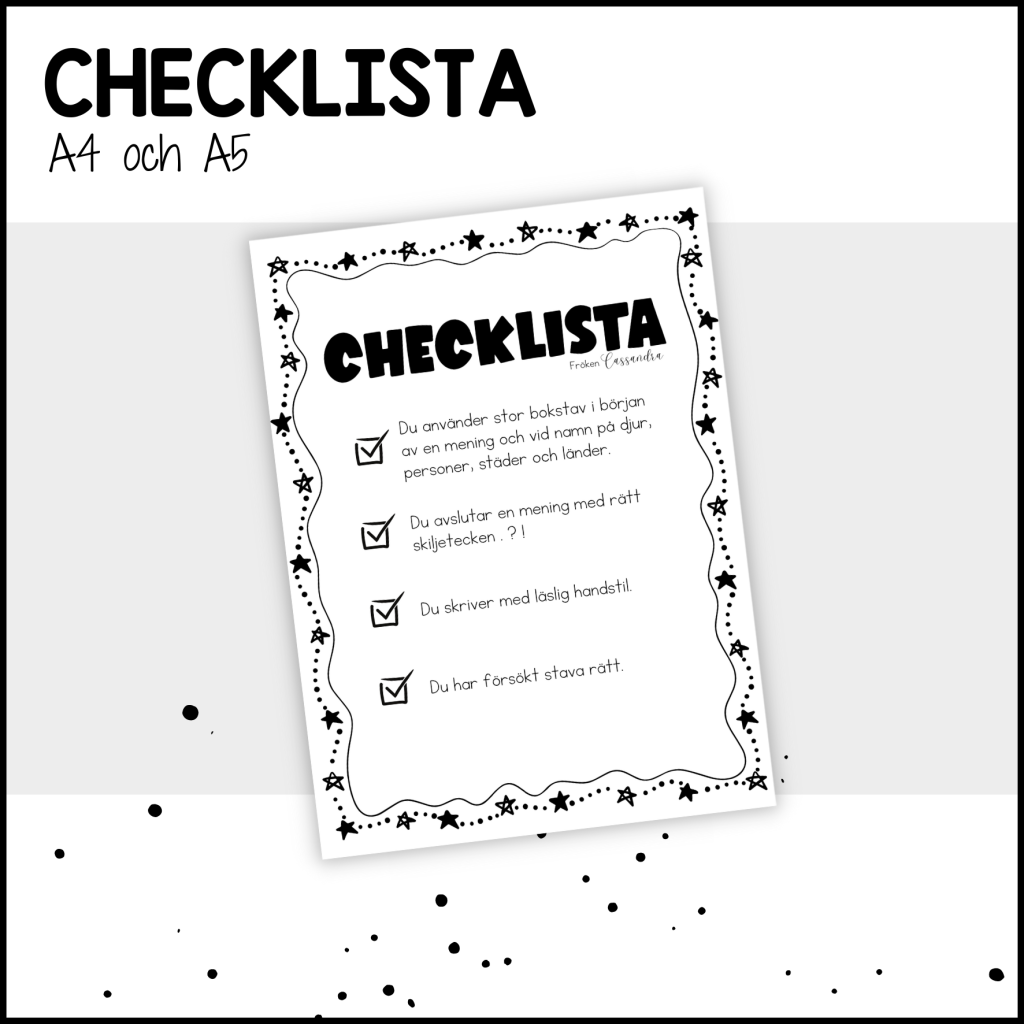 Checklista