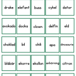 Lässpel- Bingo & Lotto med bokstäverna ABCDE - bild 6