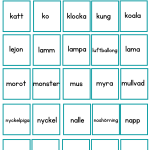 Lässpel- Bingo & Lotto med bokstäverna KLMNO - bild 8