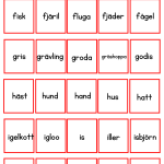 Lässpel- Bingo & Lotto med bokstäverna FGHIJ - bild 6
