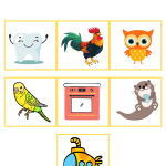 Lässpel- Bingo & Lotto med bokstäverna PRSTU - bild 10