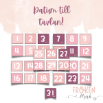 Stora rosa och lila paketet till tavlan! - bild 4