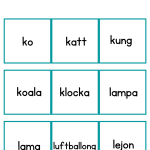 Lässpel- Bingo & Lotto med bokstäverna KLMNO - bild 13