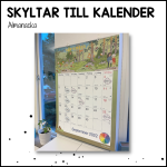 Skyltar till väggkalender - bild 2