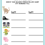 Häfte- träna på rimord - bild 4