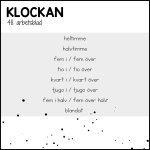 Klockan: skriv analog tid - bild 2