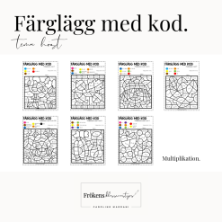 Färglägg med kod