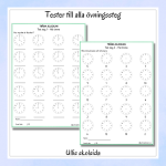 Träna analoga klockan - bild 4