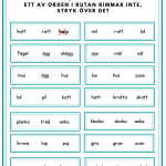 Häfte- träna på rimord - bild 6