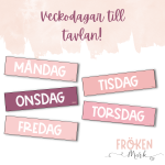 Stora rosa och lila paketet till tavlan! - bild 2