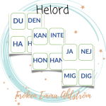 HELORD – Arbetsblad + stödknippe - bild 2