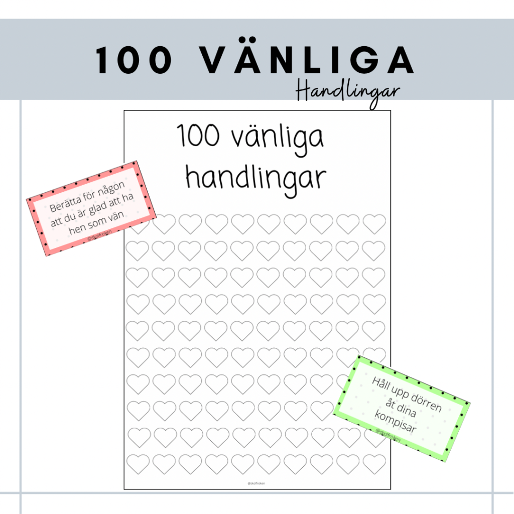 100 vänliga handlingar