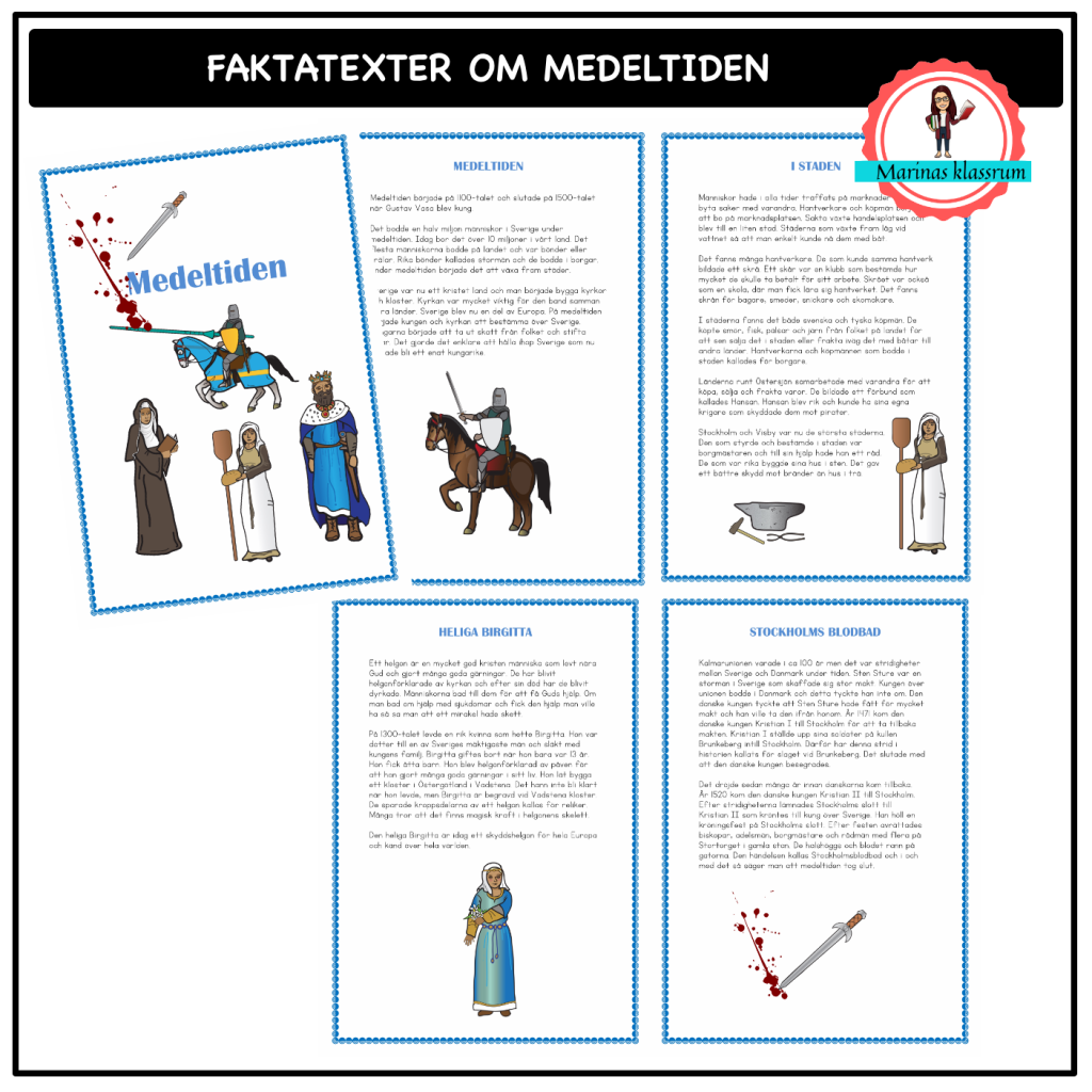 Faktatexter medeltiden