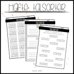 Häfte: ental, tiotal, hundratal, tusental - bild 1