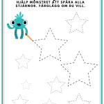 Svenska-häfte 2 (bokstäverna RLEN) – träna på bokstäver, läsa, skriva - bild 3