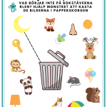 Svenska-häfte 2 (bokstäverna RLEN) – träna på bokstäver, läsa, skriva - bild 7