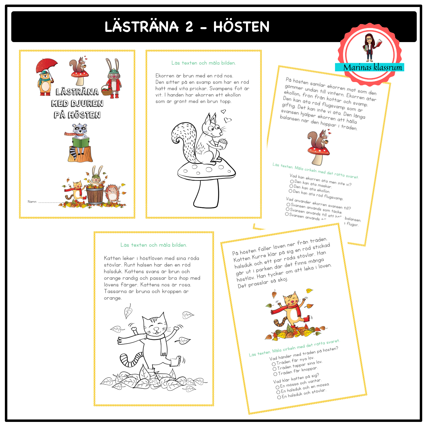 Lästräna nivå 2 hösten