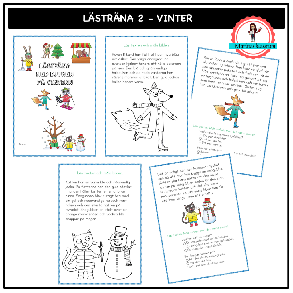 Lästräna nivå 2 – vintern